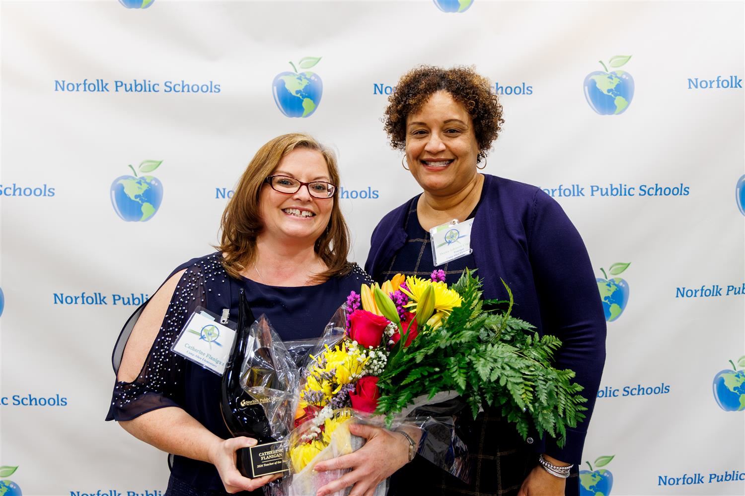  Catherine Flanigan and Mrs.Copeland